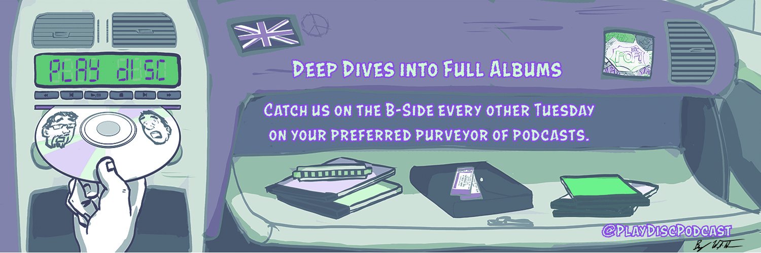 PLAY DISC Podcast banner