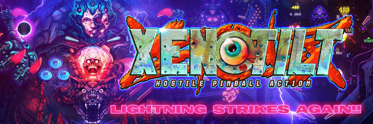 XENOTILT: HOSTILE PINBALL ACTION banner
