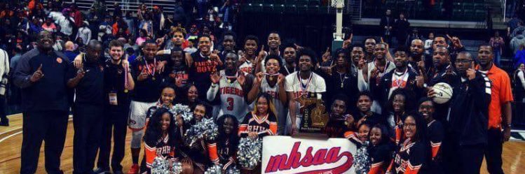 Benton Harbor Tigers Basketball banner