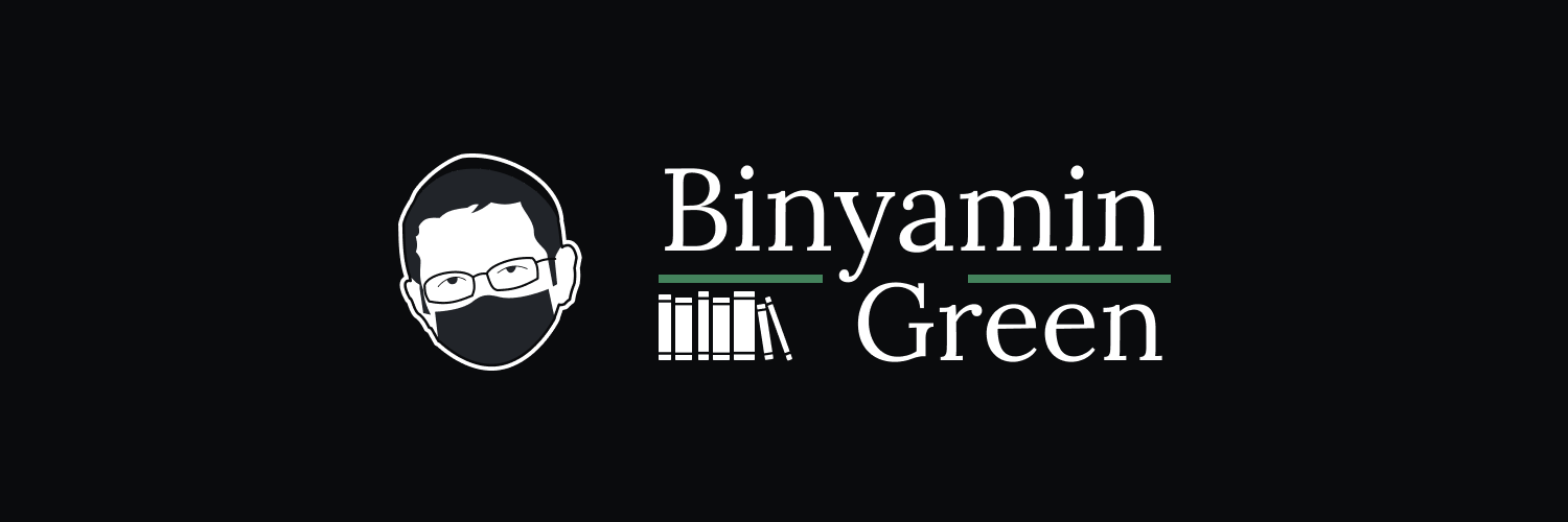 Binyamin Green banner