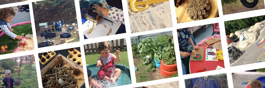 Each Peach Forest School Nursery banner