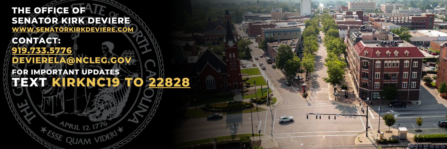 Senator Kirk deViere (INACTIVE ACCOUNT) banner