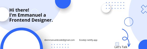 EcodeJR Profile Banner
