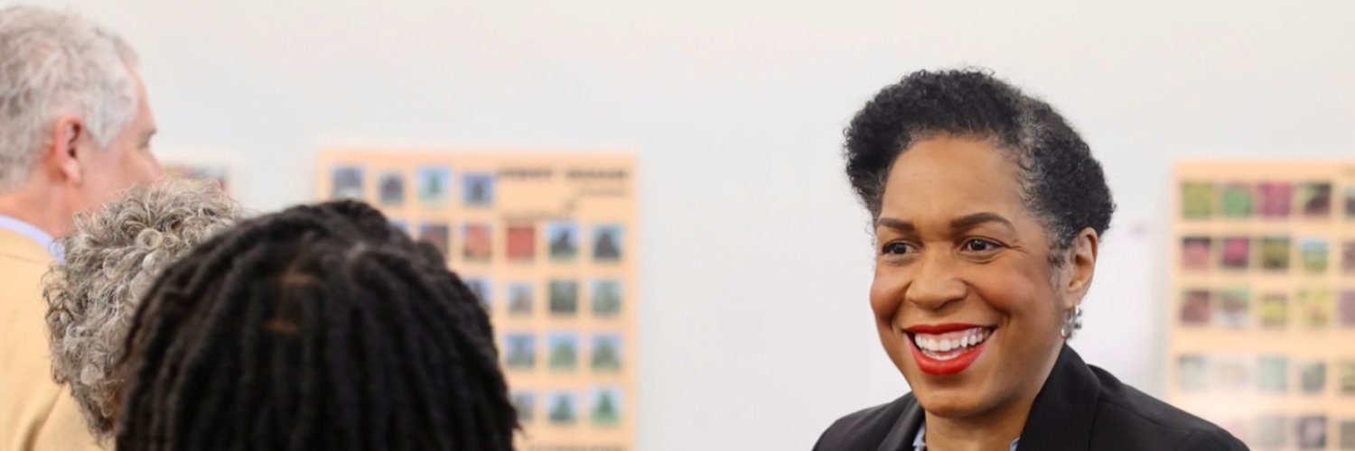 Lt. Governor Juliana Stratton's banner