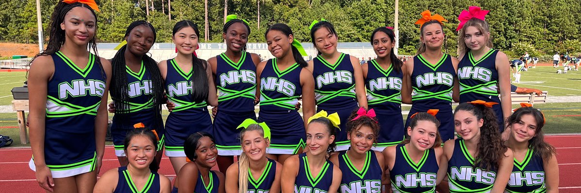 Northview Titans Cheer banner