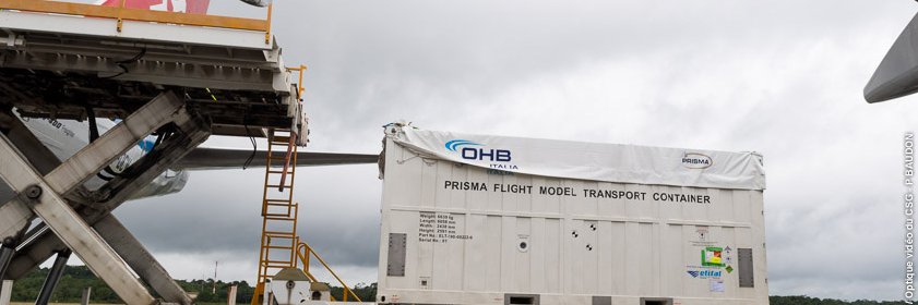 PRISMA Satellite banner