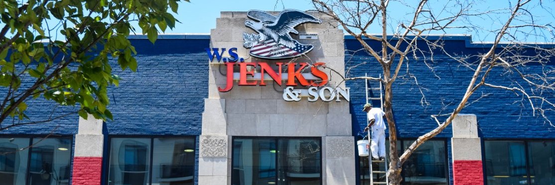 Jenks Hardware banner