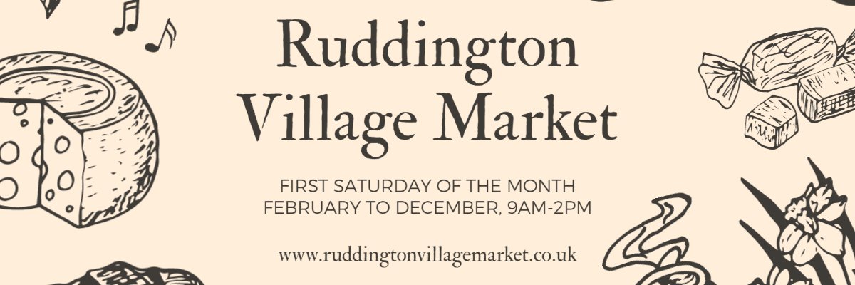 Ruddington Village Market banner