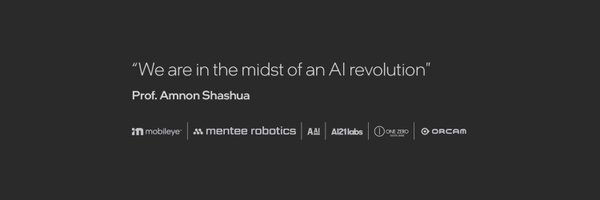 AmnonShashua Profile Banner