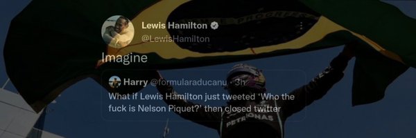 Marie #IStandWithLewisHamilton Profile Banner