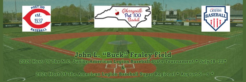 Cherryville Post 100 Baseball banner