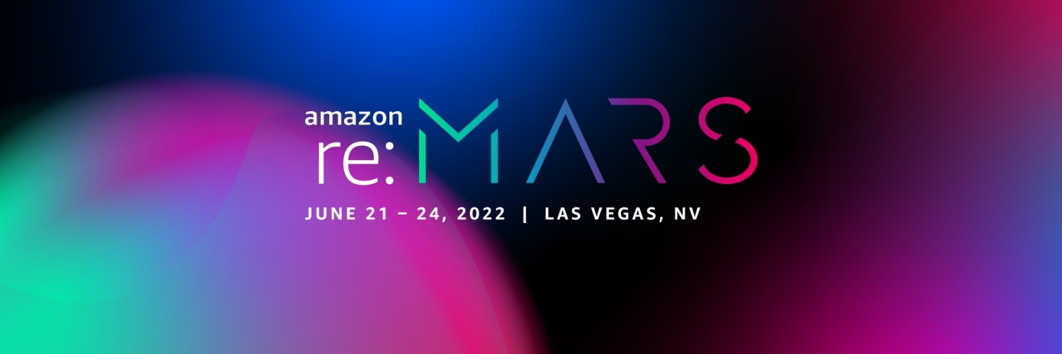 Amazon re:MARS banner