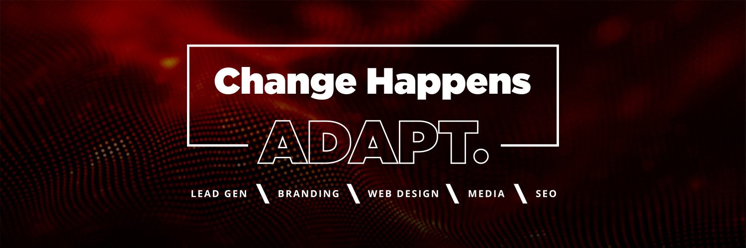Adapting Social LLC banner