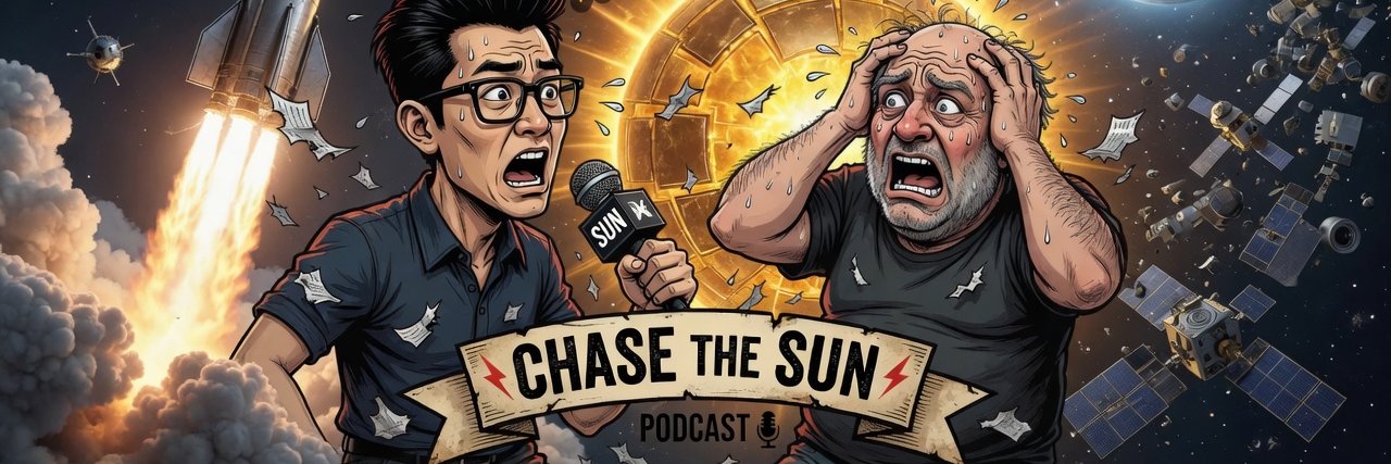 Chase The Sun Trading Podcast banner