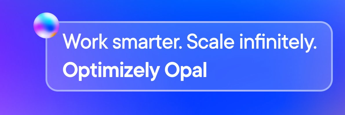 Optimizely banner