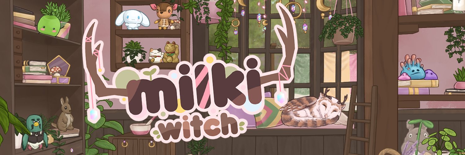 milki witch 🪴💖✨ banner
