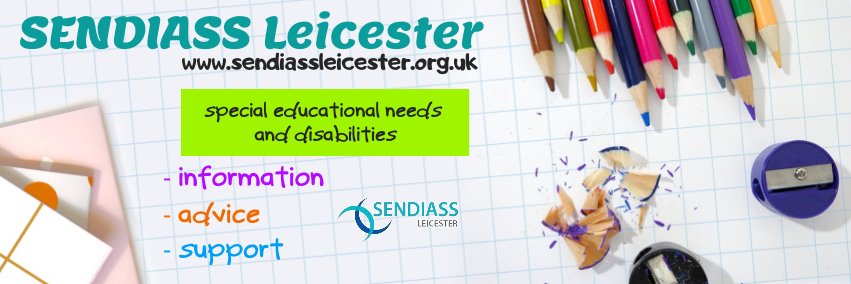 SENDIASS Leicester banner