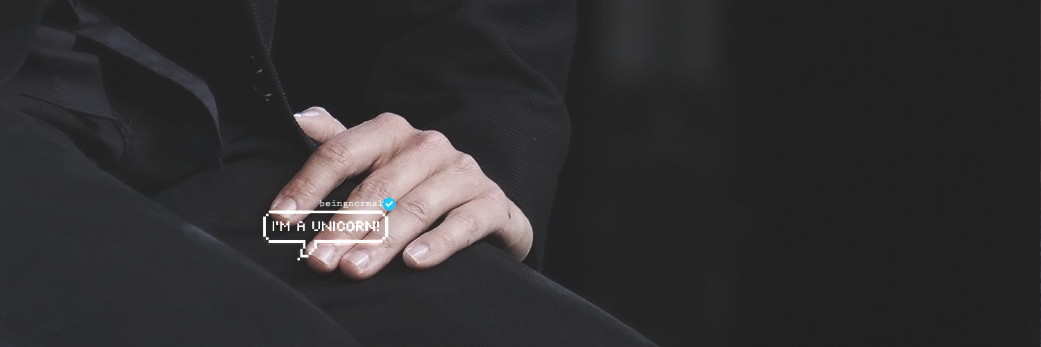 beingncrmal's profile banner image