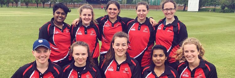 CU Ladies Cricket banner