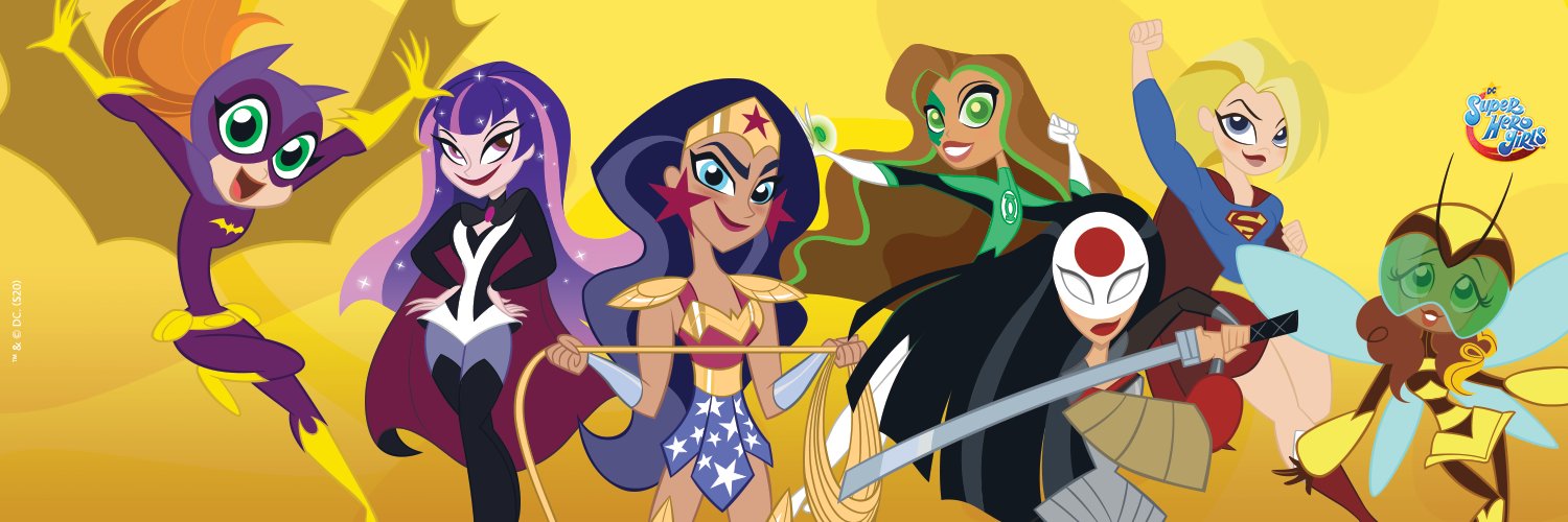 DC Super Hero Girls banner