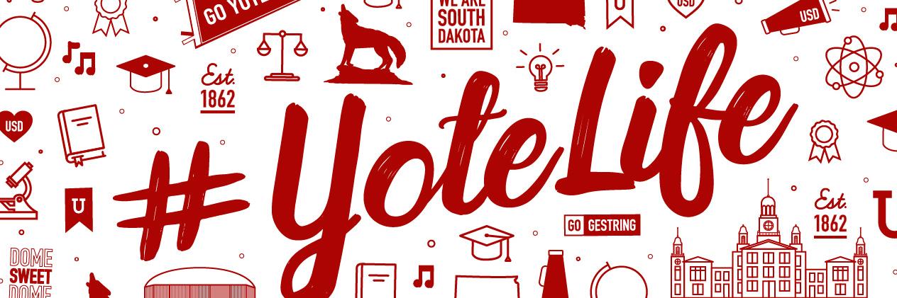 University of South Dakota banner