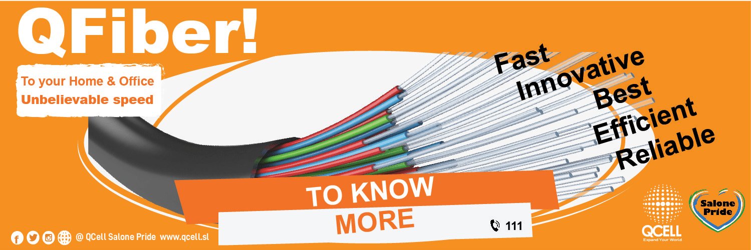 QCell Salone Pride banner