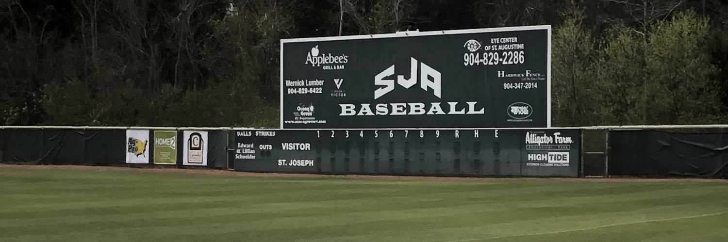 St. Joseph Academy Baseball banner