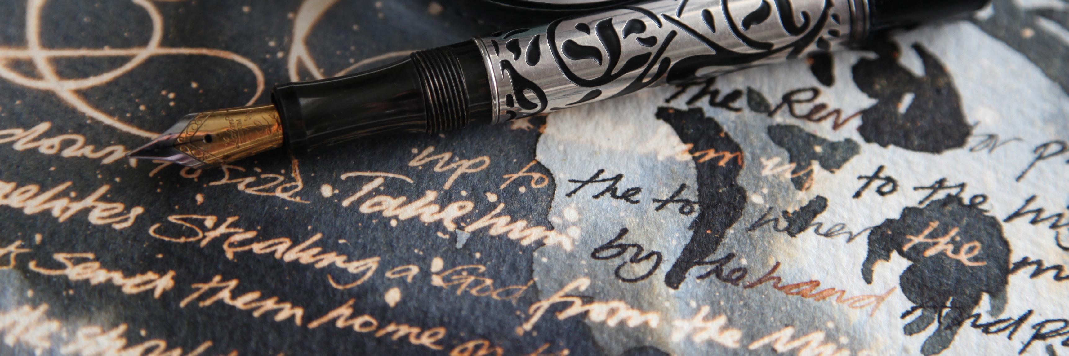 Nick Stewart Ink Art banner