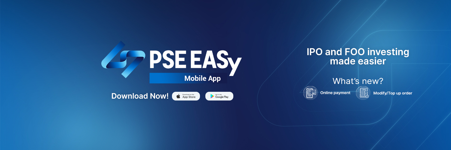 Philippine Stock Exchange banner