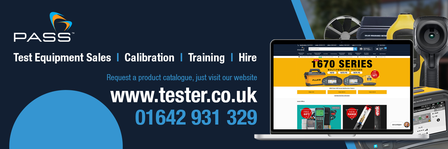 PASS | Test Equipment | Training | Calibration banner