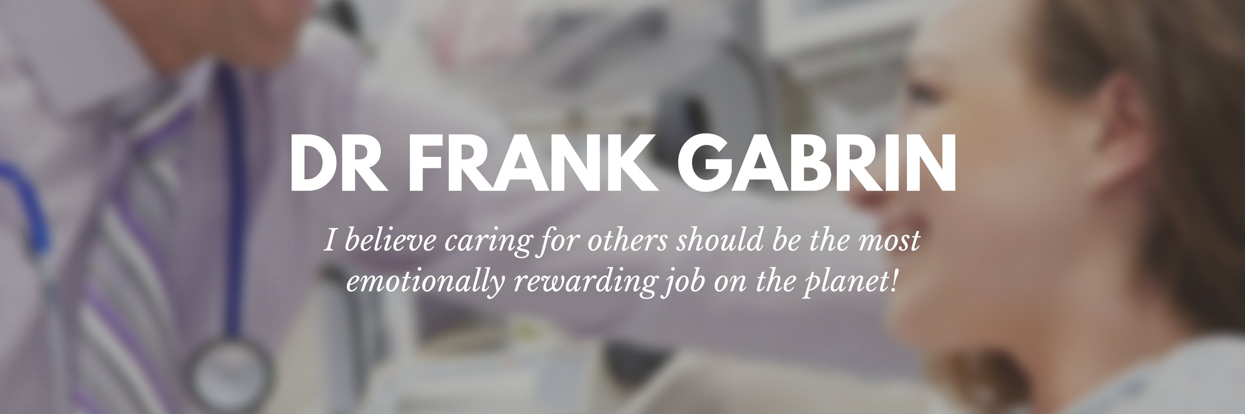 DrFrankGabrin's profile banner image
