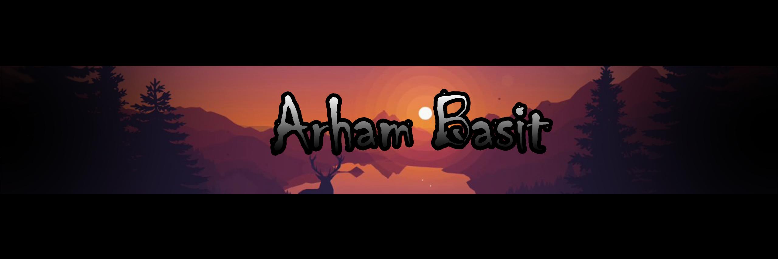 ArhamBasit's profile banner image