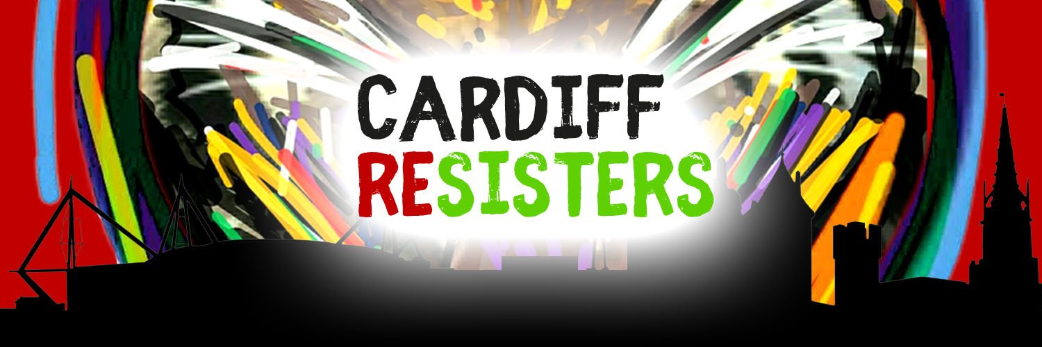 Cardiff ReSisters 🏴󠁧󠁢󠁷󠁬󠁳󠁿 #WomenStandUp banner