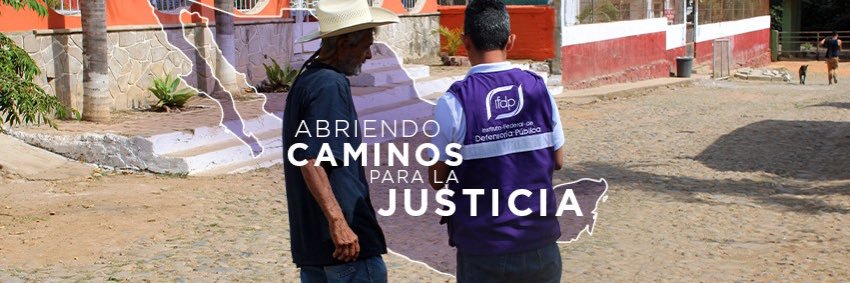 Defensoría Pública Federal's banner