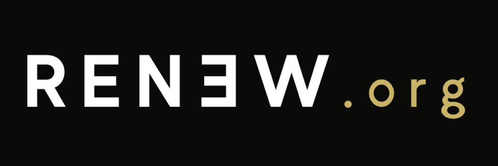Renew.org banner