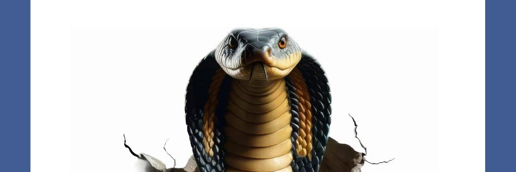 Year of Snake calendar creator's banner