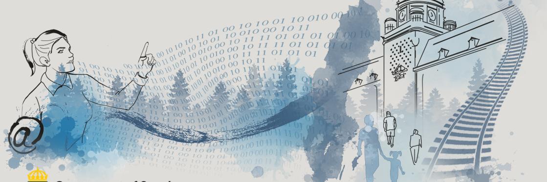 Infrastrukturdepartementet banner