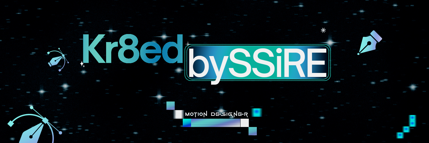 Kr8edbySSIRE | MOTION's banner