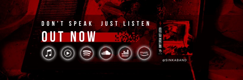 SINKA don’t listen banner