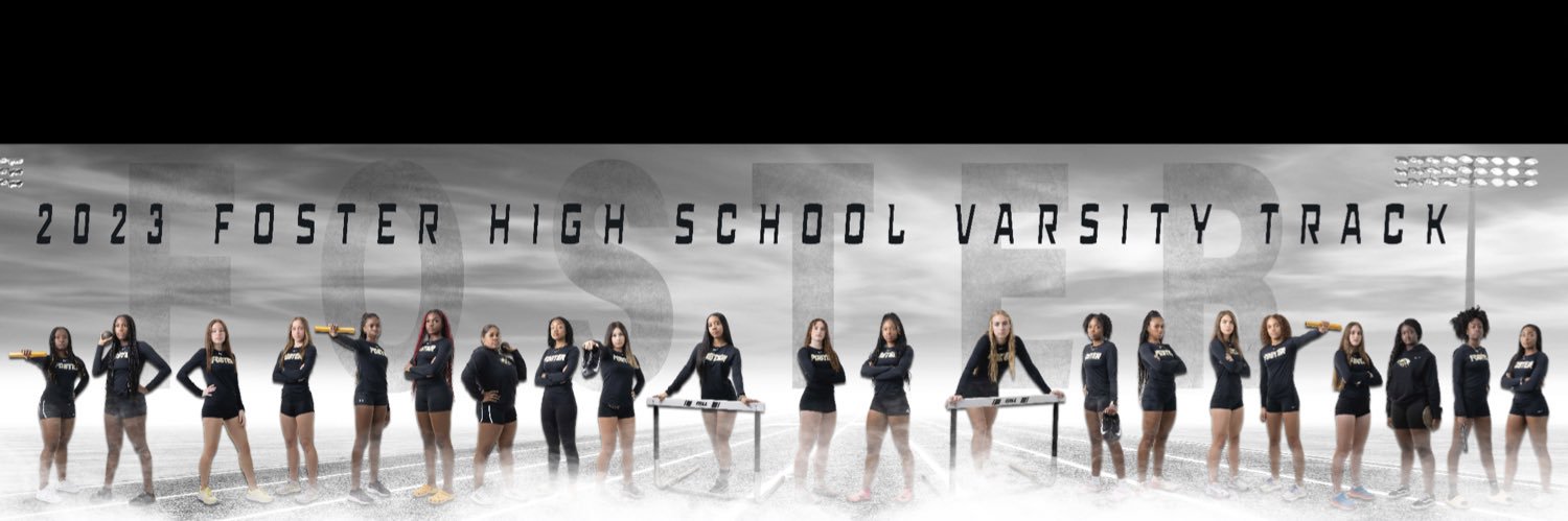 Foster Girls Track banner