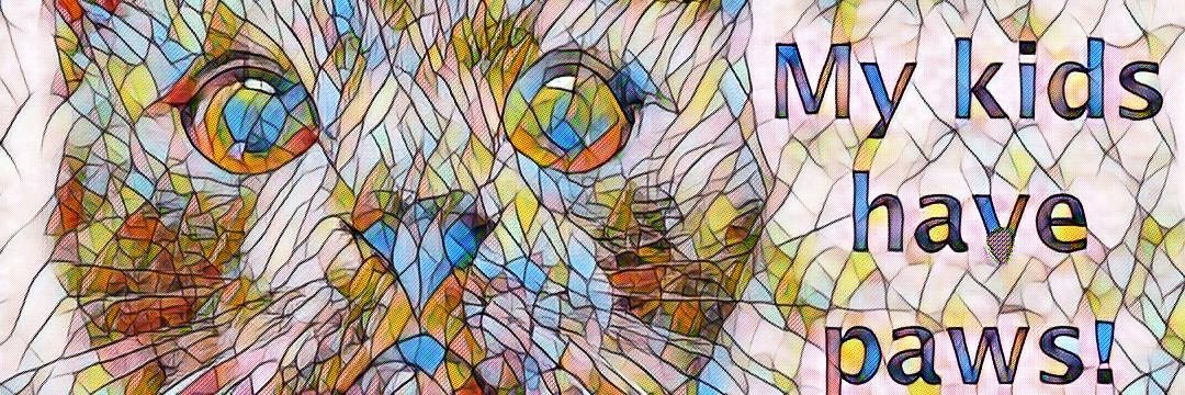 🐕Twinkles 🐶 🐈Bella🐱and Mom Nancy banner