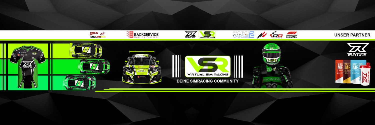 VSR - Virtual Sim Racing banner