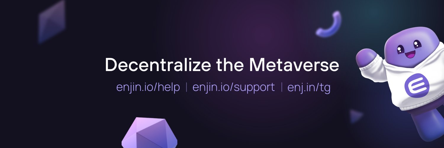 Enjin Support banner