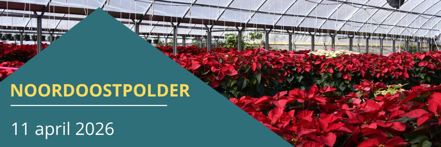 Kom in de Kas Noordoostpolder banner