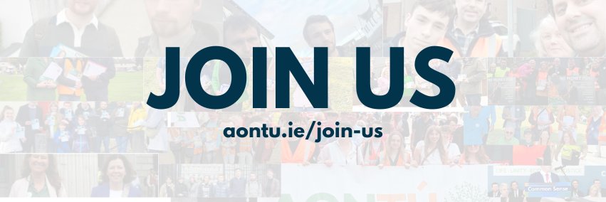 Aontú's banner