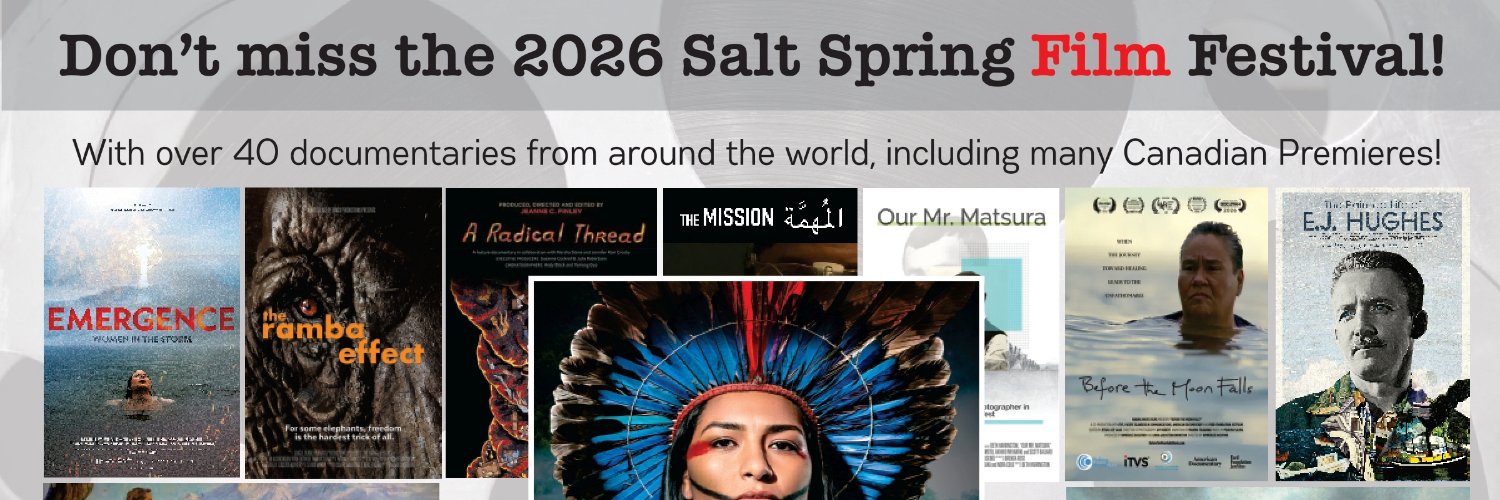SaltSpring FilmFest banner