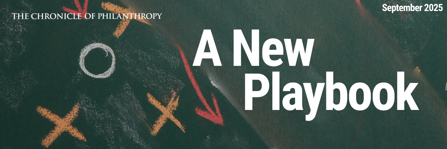 Twitter banner for @Philanthropy