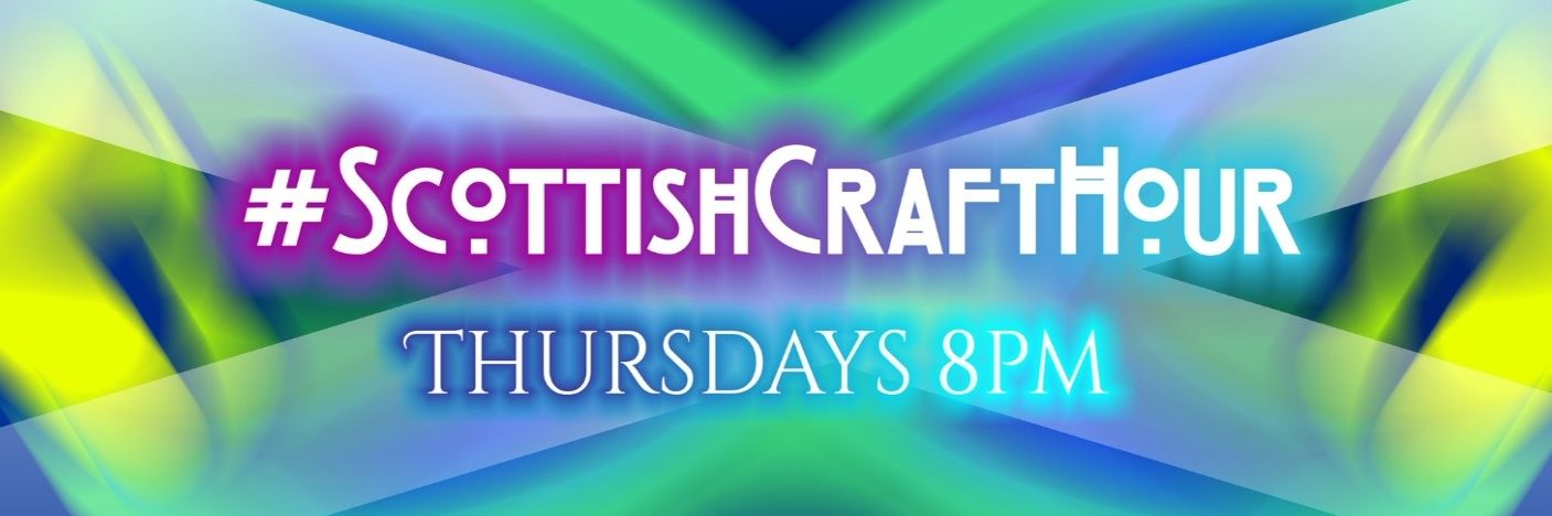 #ScottishCraftHour banner