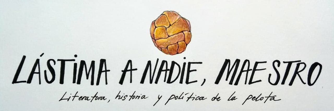 Lástima a nadie, maestro banner