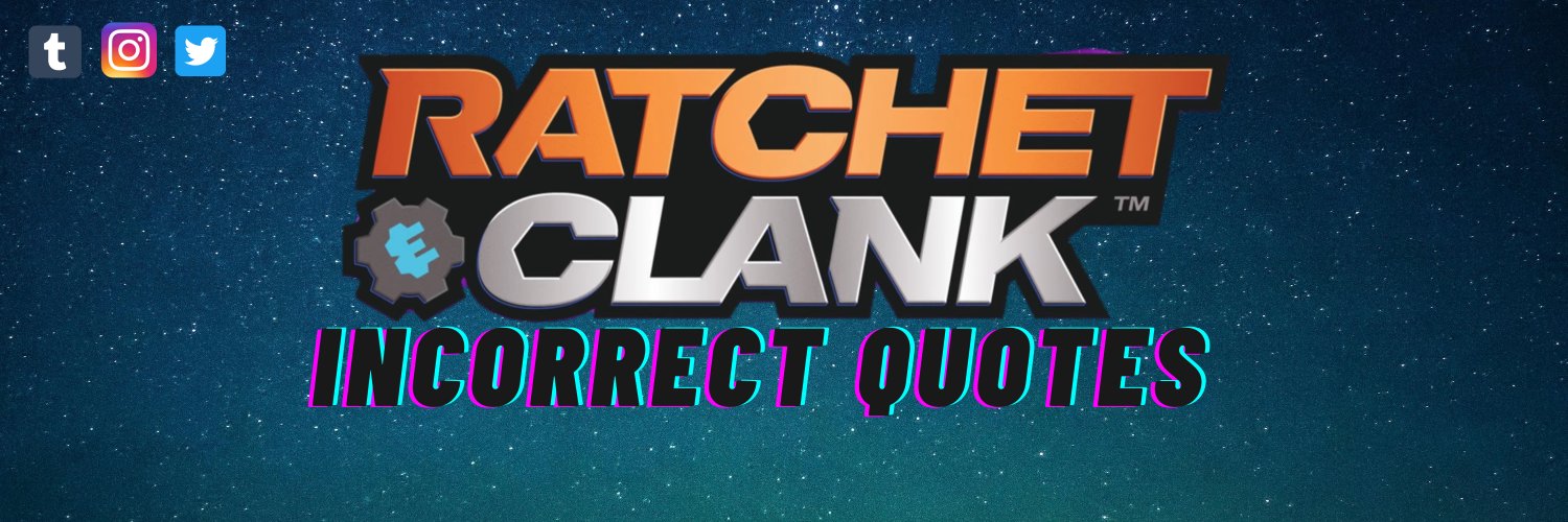 incorrect ratchet & clank banner